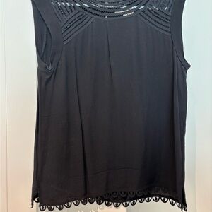 Elegant Black Sleeveless Top